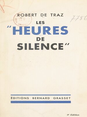 cover image of Les heures de silence